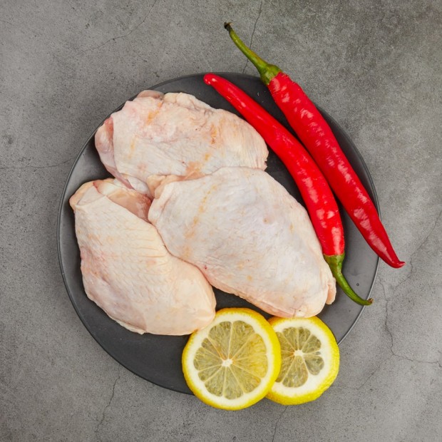 Fresh Organic Lacto Chicken Thigh (300g x2)