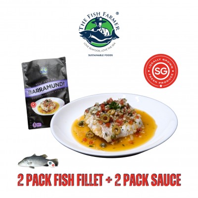 Heat and Eat Barramundi Fillet Mediterranean Style 360g