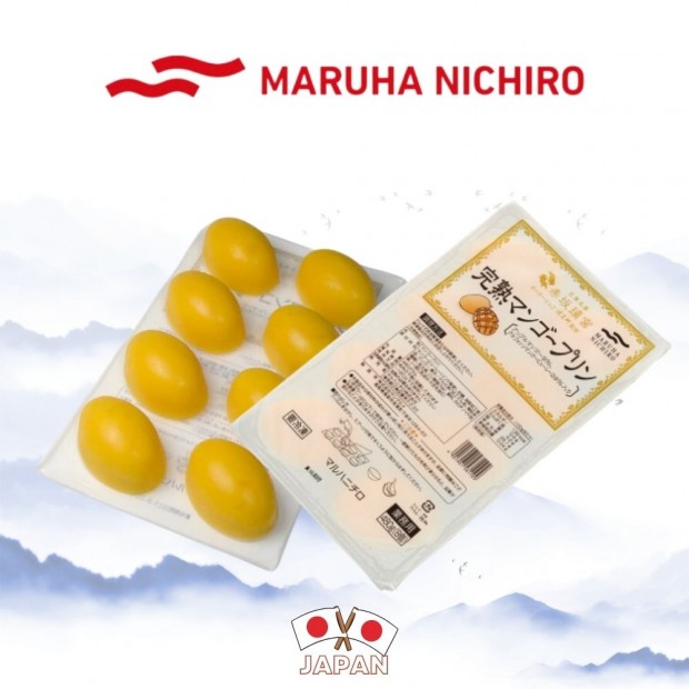 Maruha Nichiro Pudding Ripe Mango 8pcs - 480g