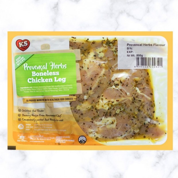 Fresh KS Provencal Herbs Boneless Chicken Leg (500g)